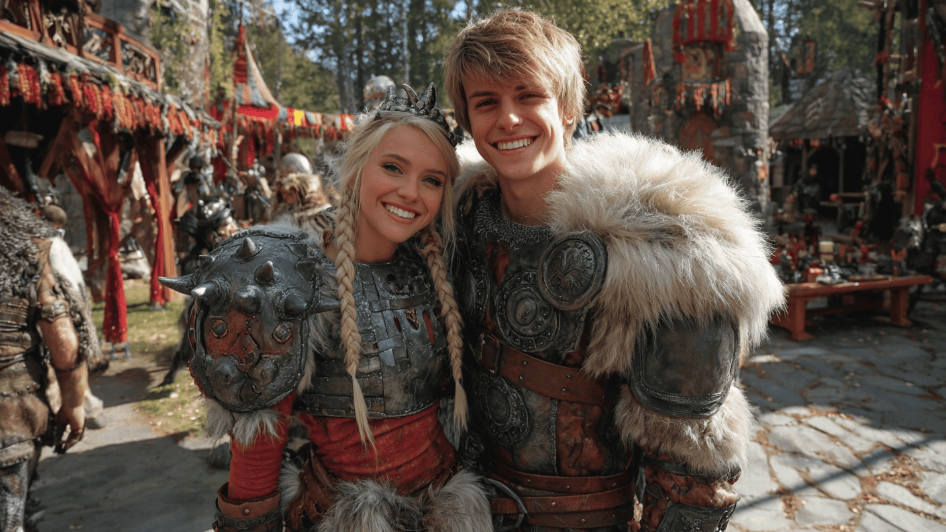 Astrid and Hiccup