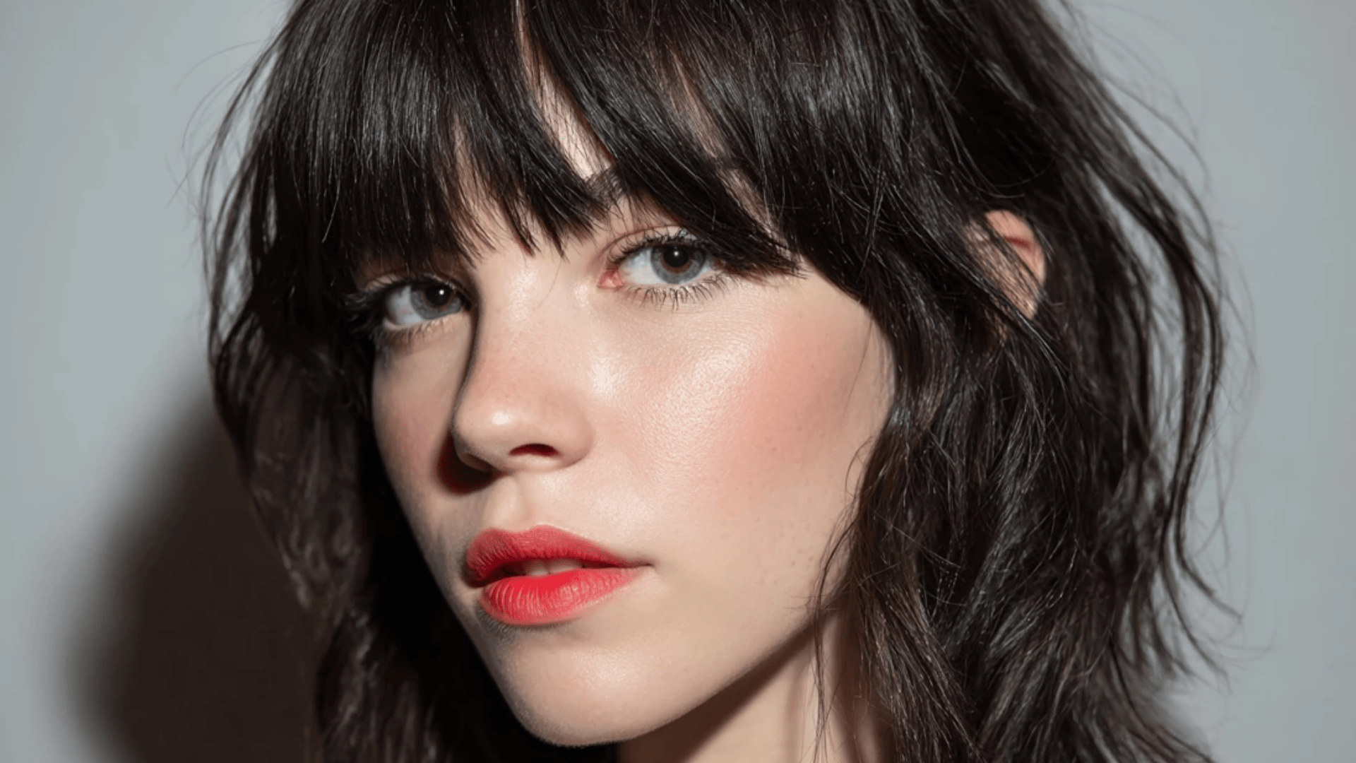 Baby Bangs with Feathered Edges