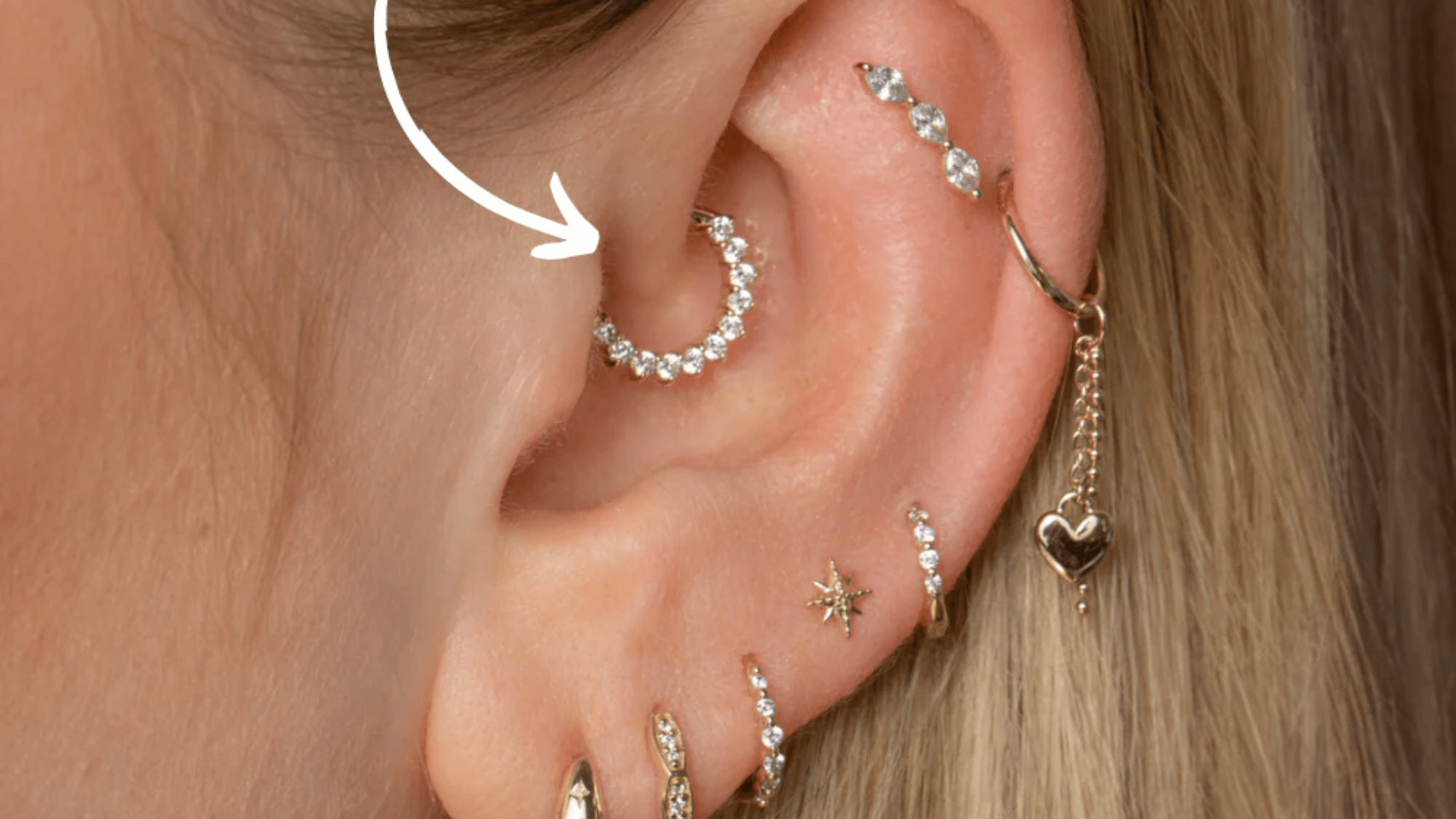 Daith piercing