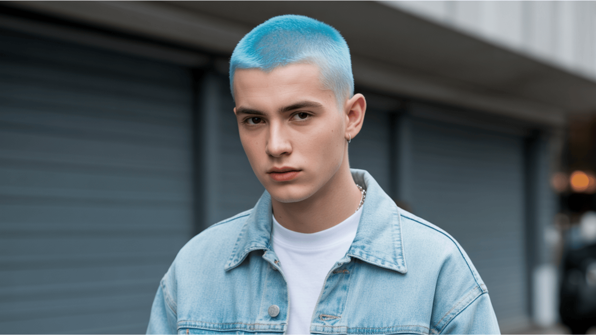 Dyed Buzz Cut