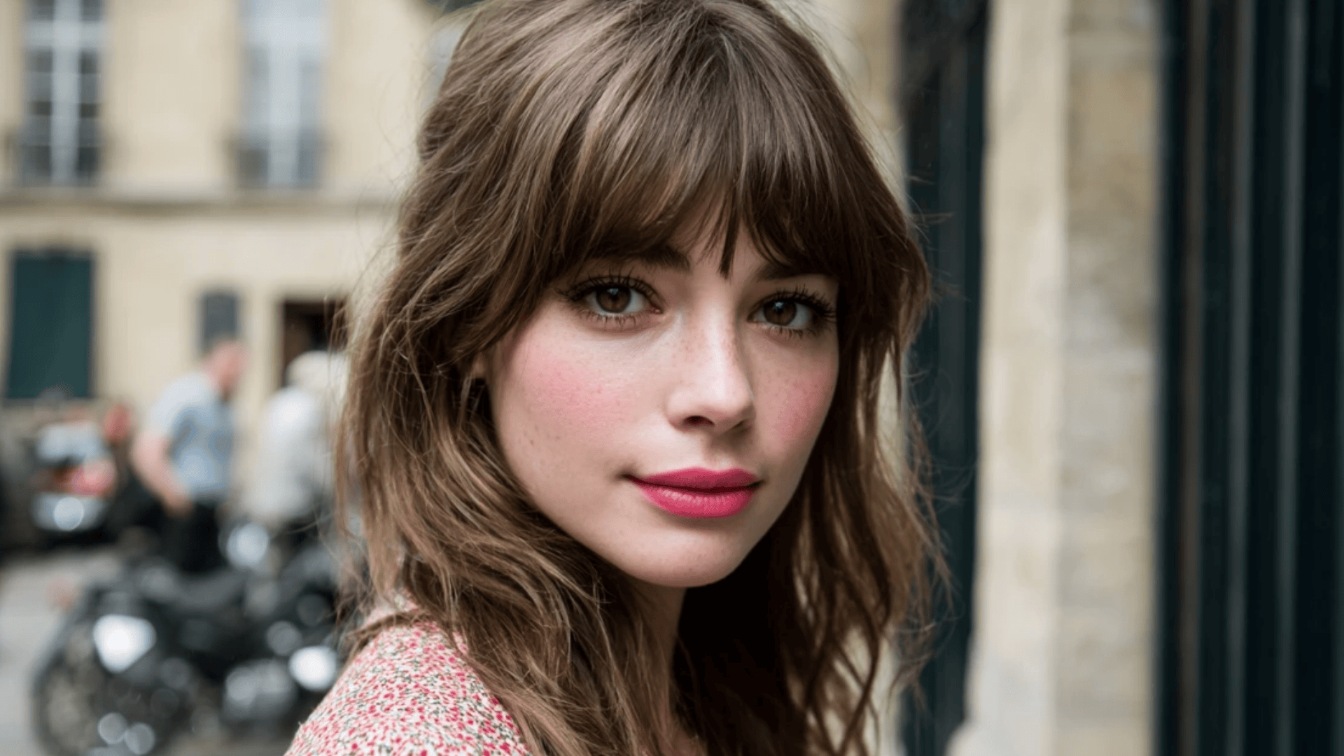 French Inspired Relaxed Bangs
