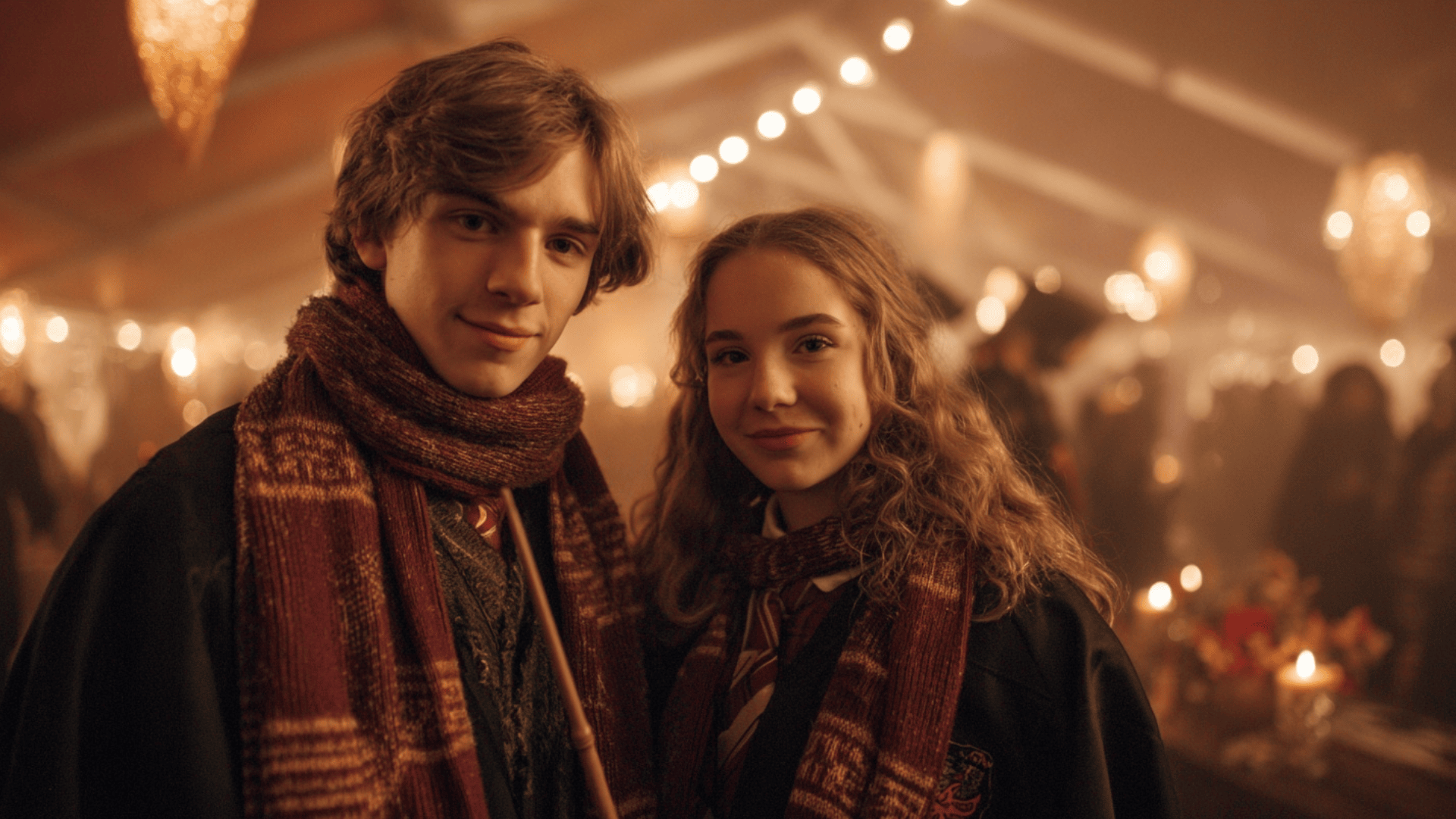 Harry Potter and Hermione Granger