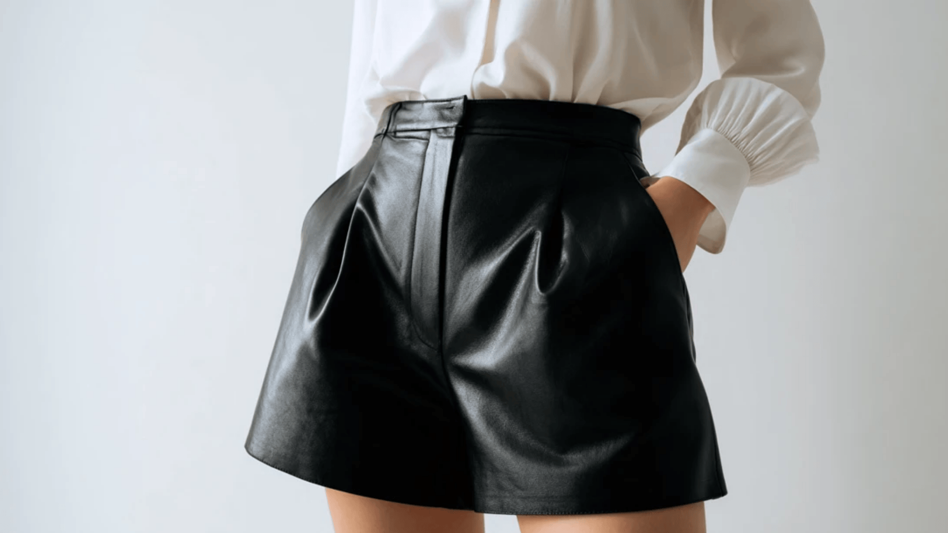 Leather Shorts
