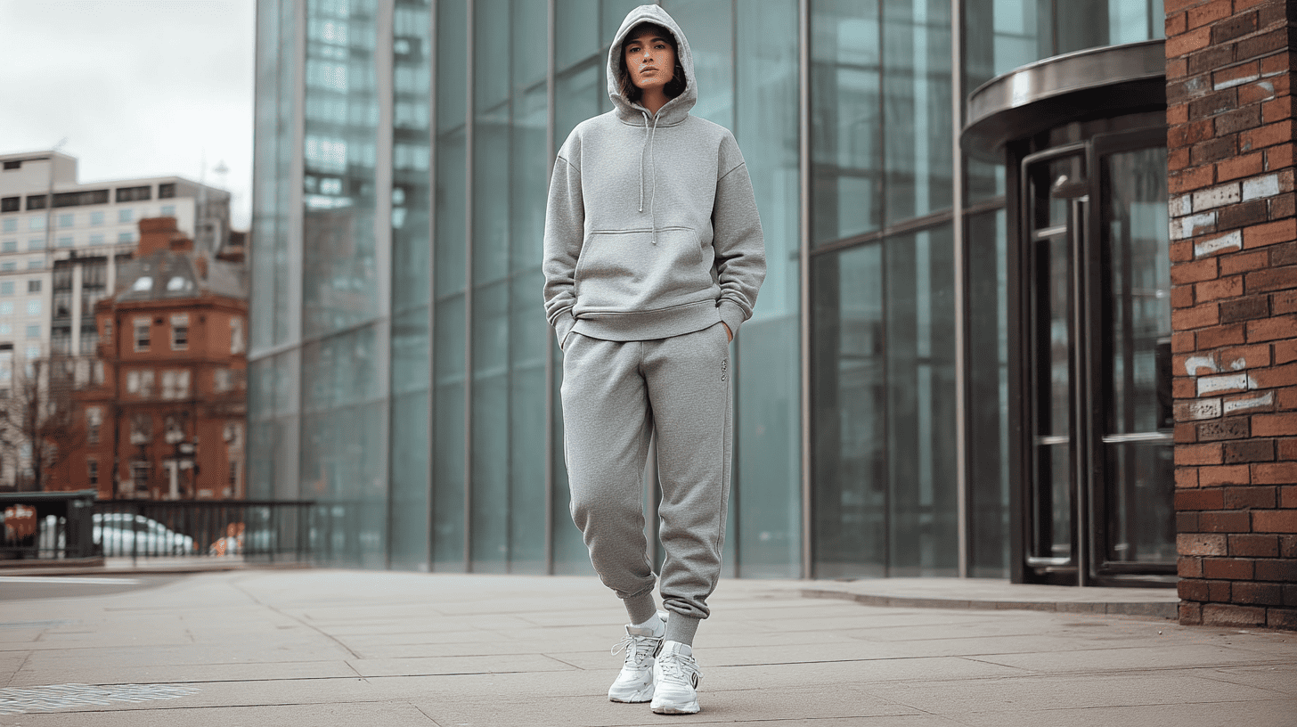 Light-Grey-Weekend-Look Casual And Easygoing Monochrome Outfit