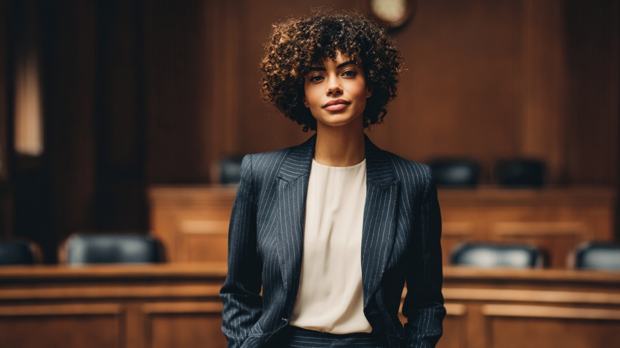 Pantsuit with Blazer and Slacks