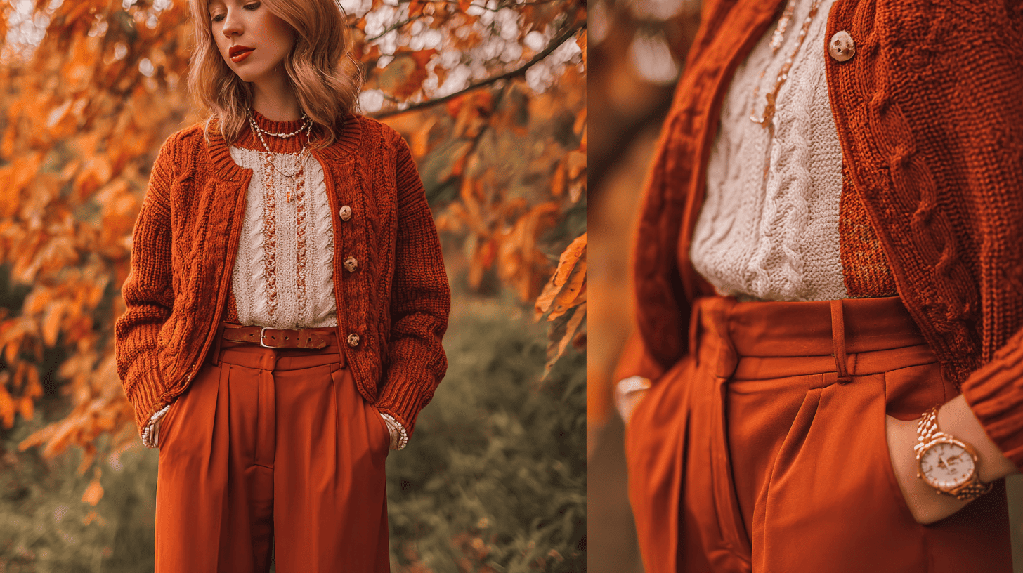 Rust Toned Autumn Outfit