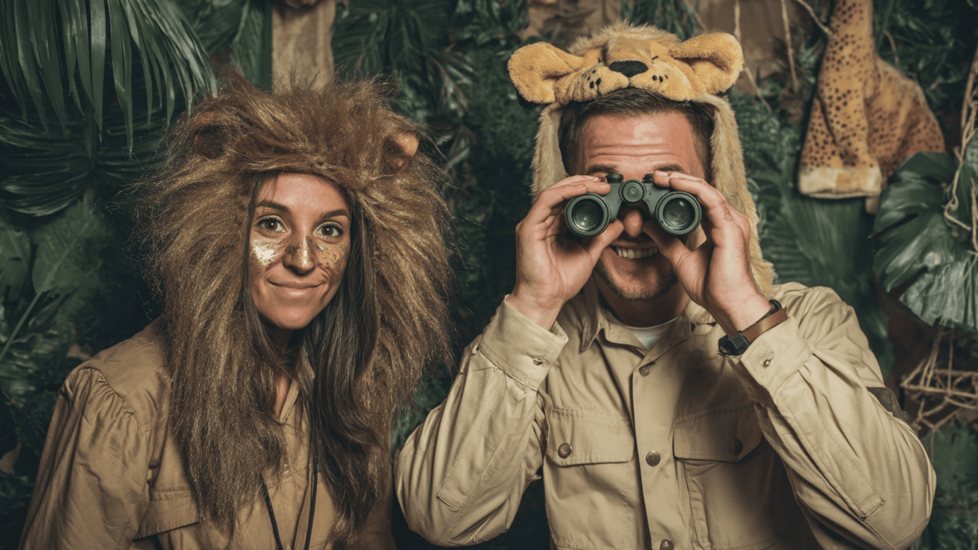 Safari Explorer and Animal