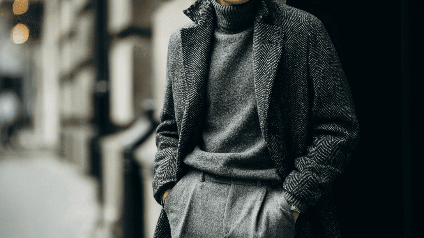 Slate Grey Winter Layers