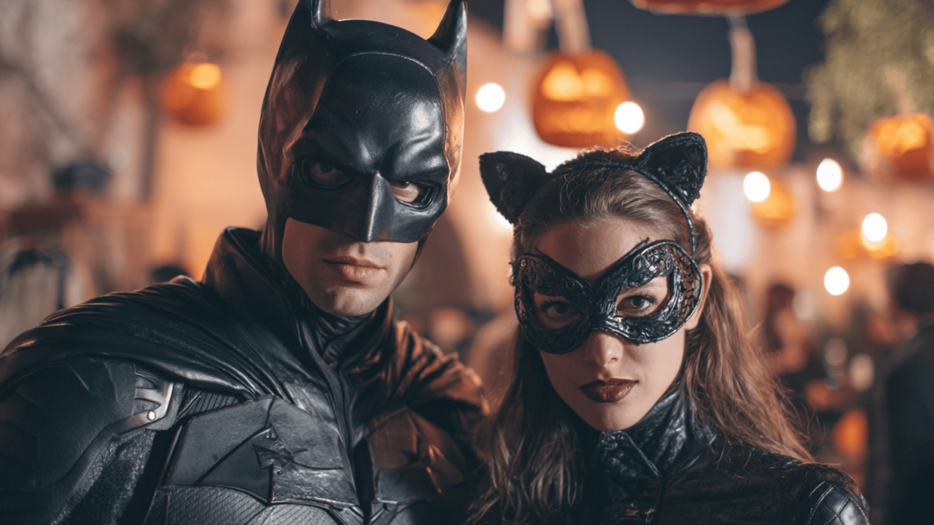 Superhero Duo Batman and Catwoman