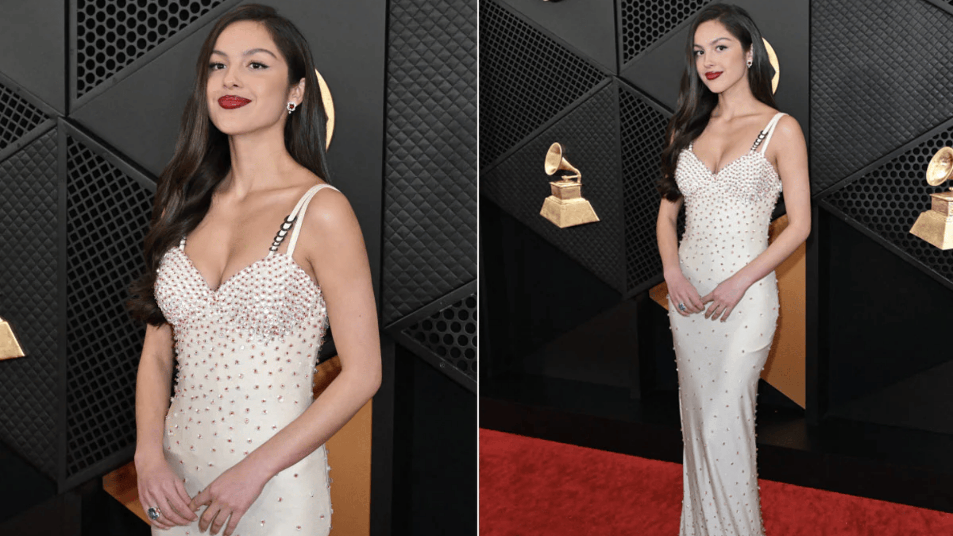 Vintage Versace Beaded Gown Olivia Rodrigo