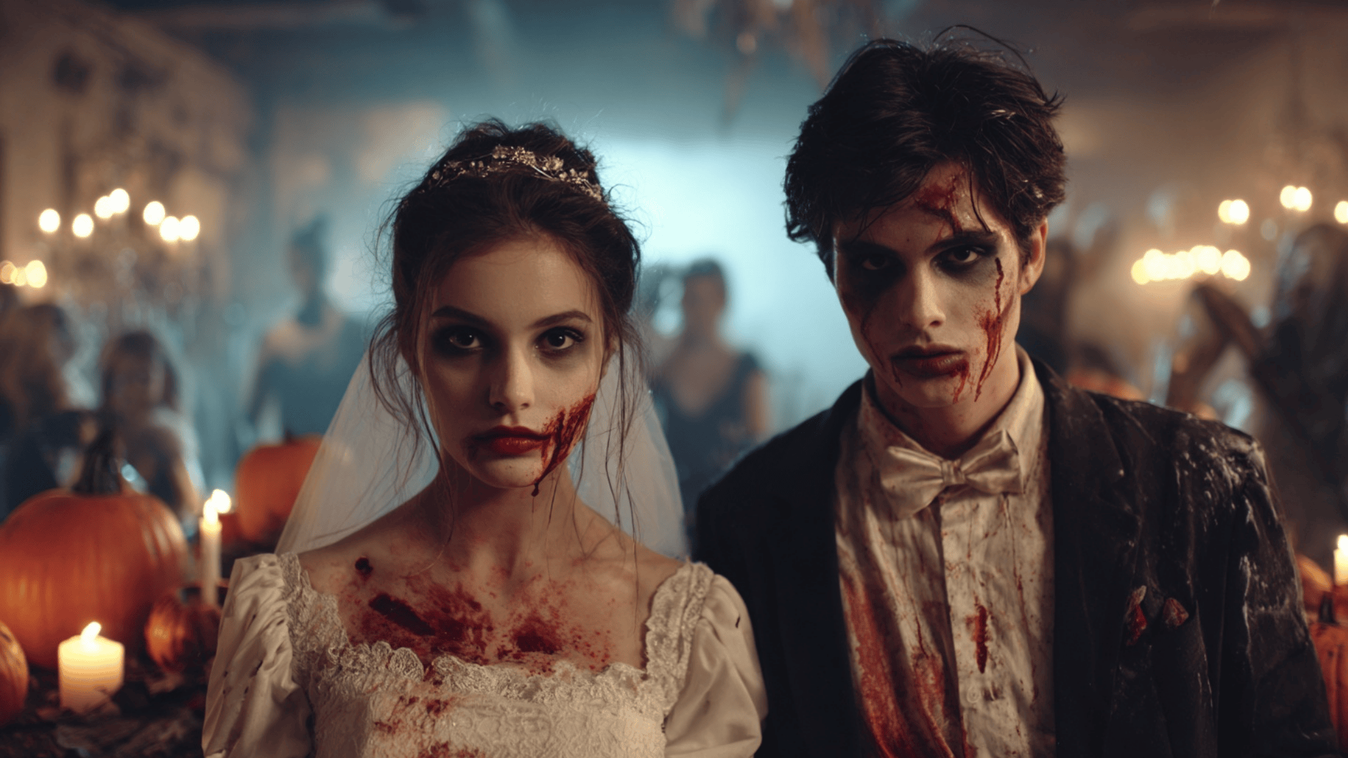 Zombie Bride and Groom