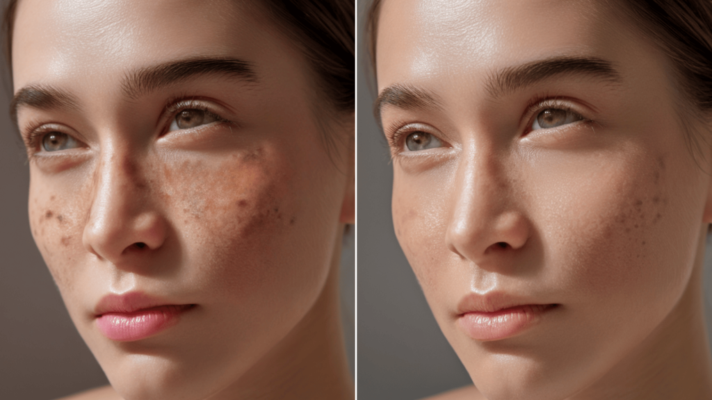 azelaic acid before and after