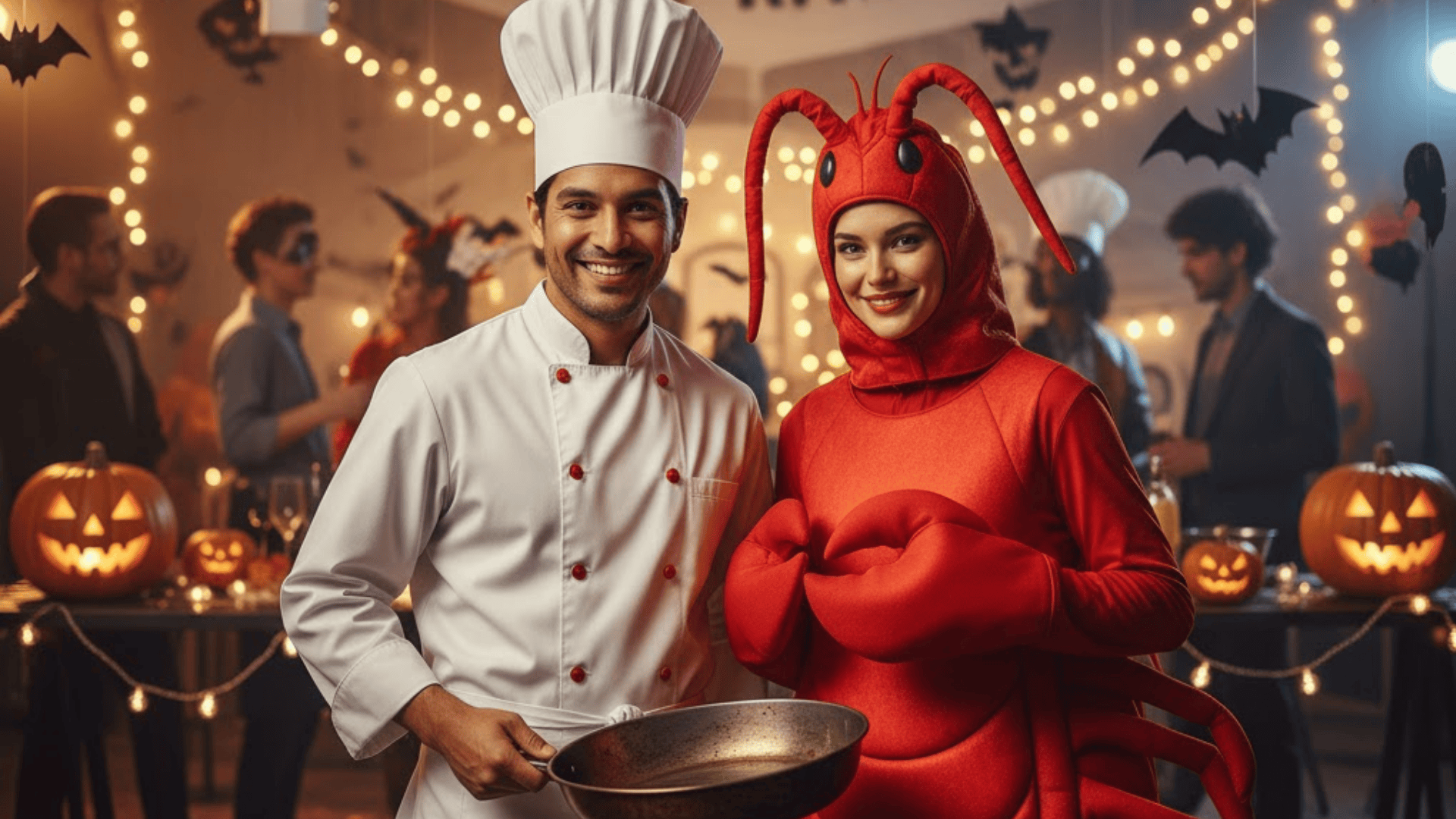 chef and lobster