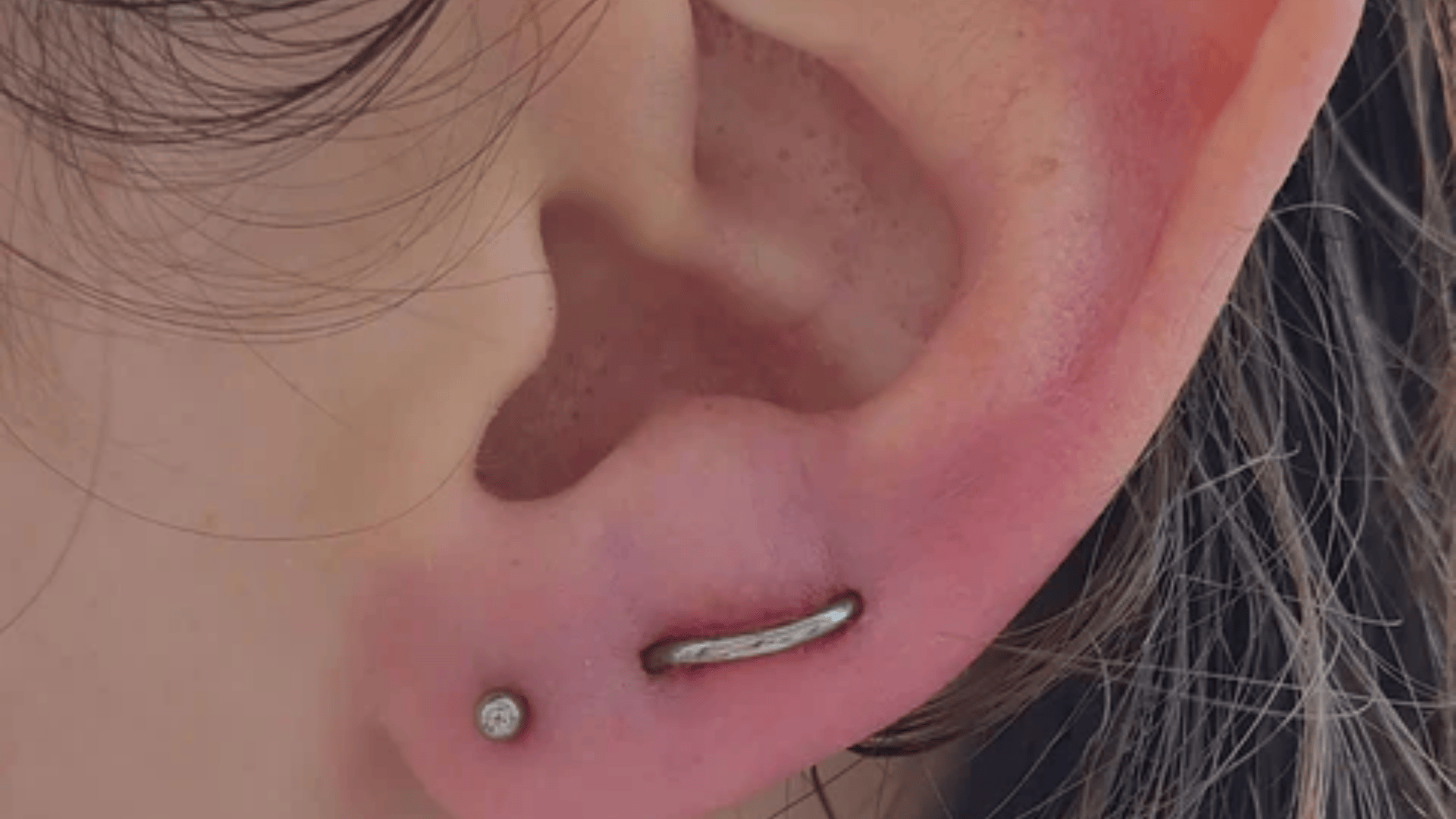 orbital lobe piercing