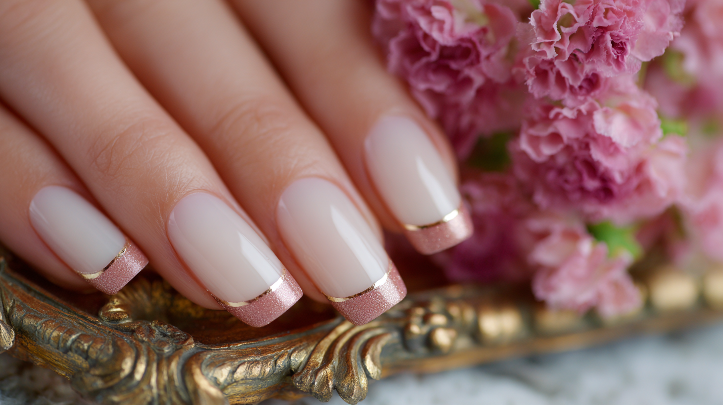 pink french tip