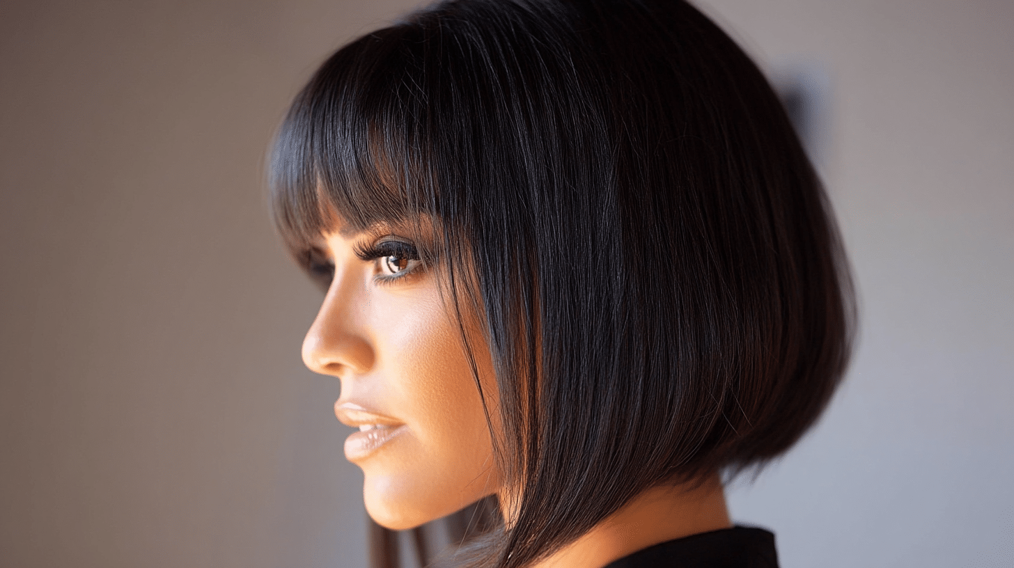 A Line Bob Hairstyle