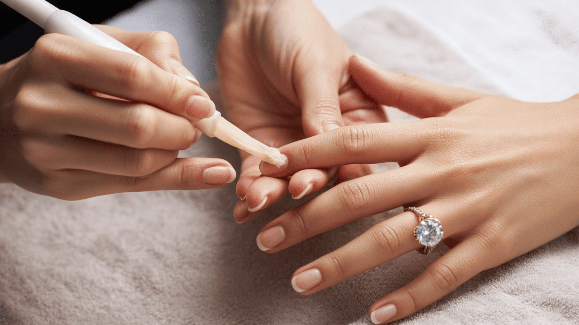 Applying the special paste