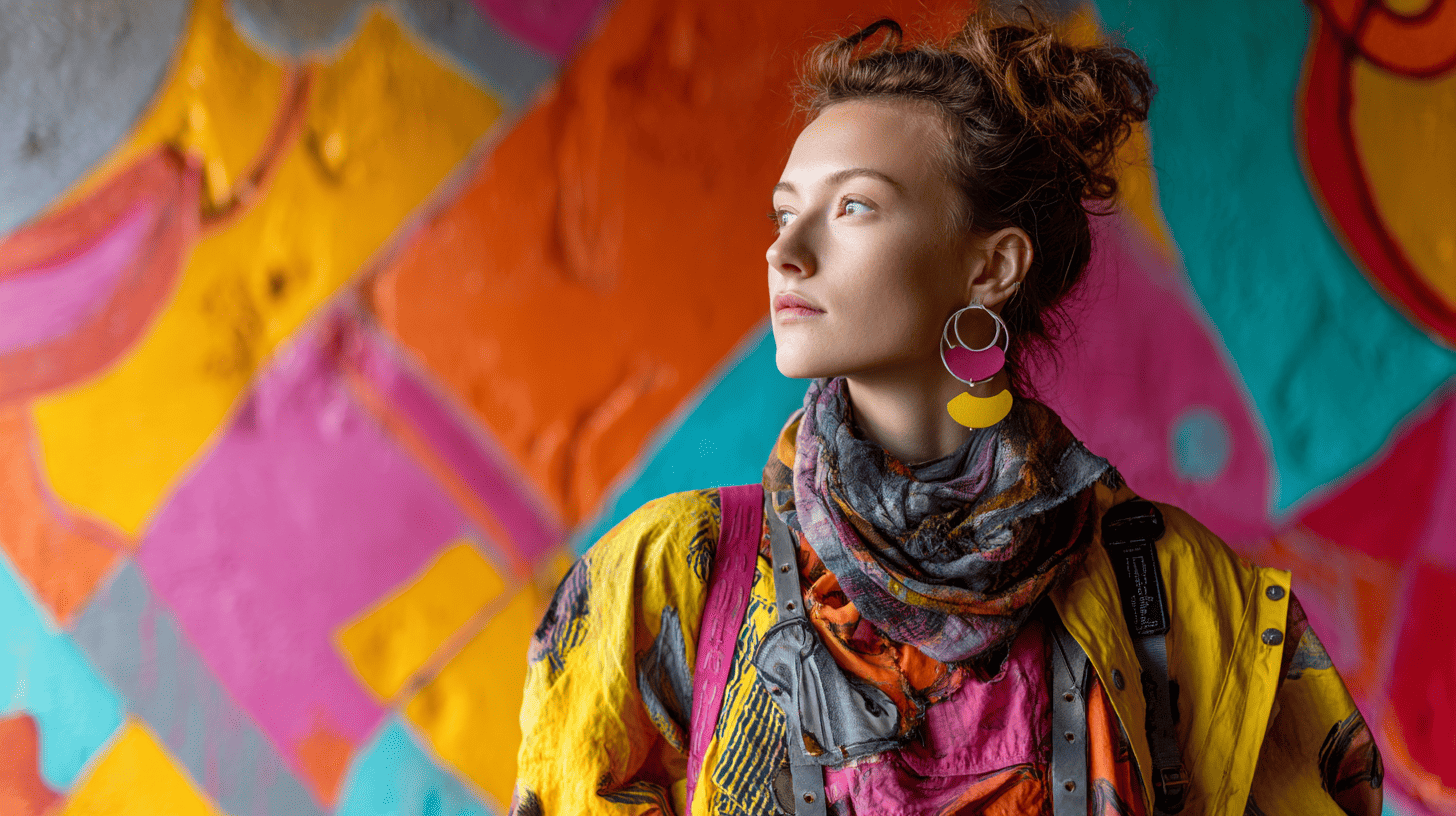 Artsy Bright Prints Mixed Textures Creative