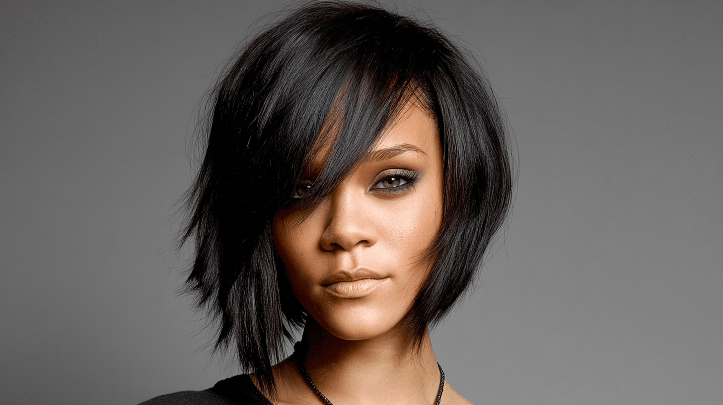 Asymmetrical Bob Hairstyle
