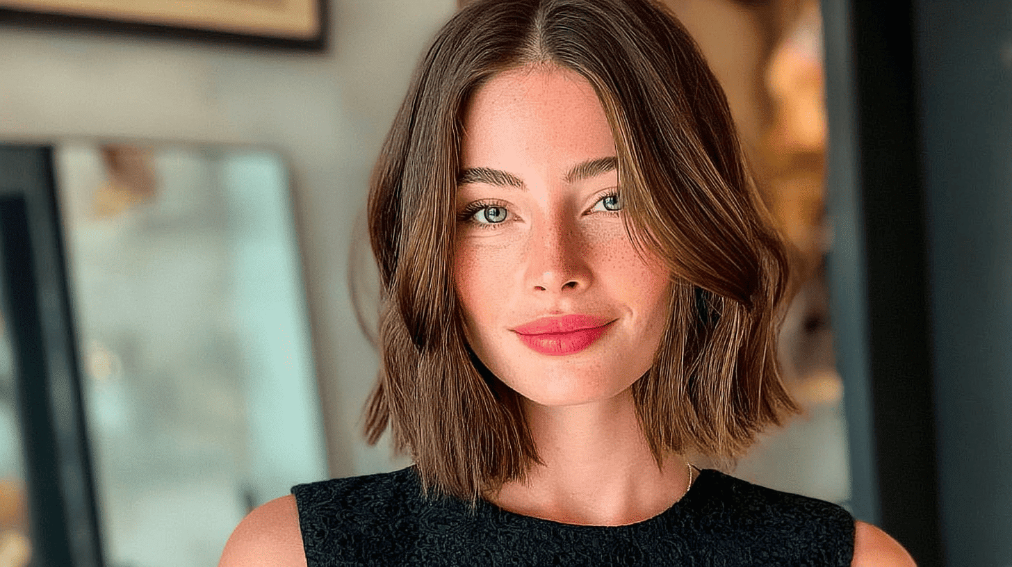 Clavicle Cut Collarbone Bob Straight Hair