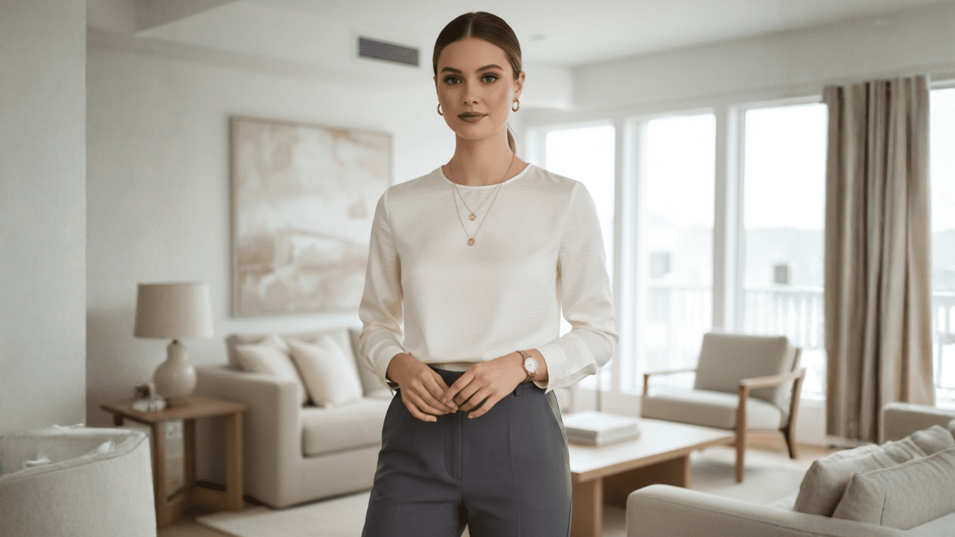 Clean Girl Minimalist Neat Style