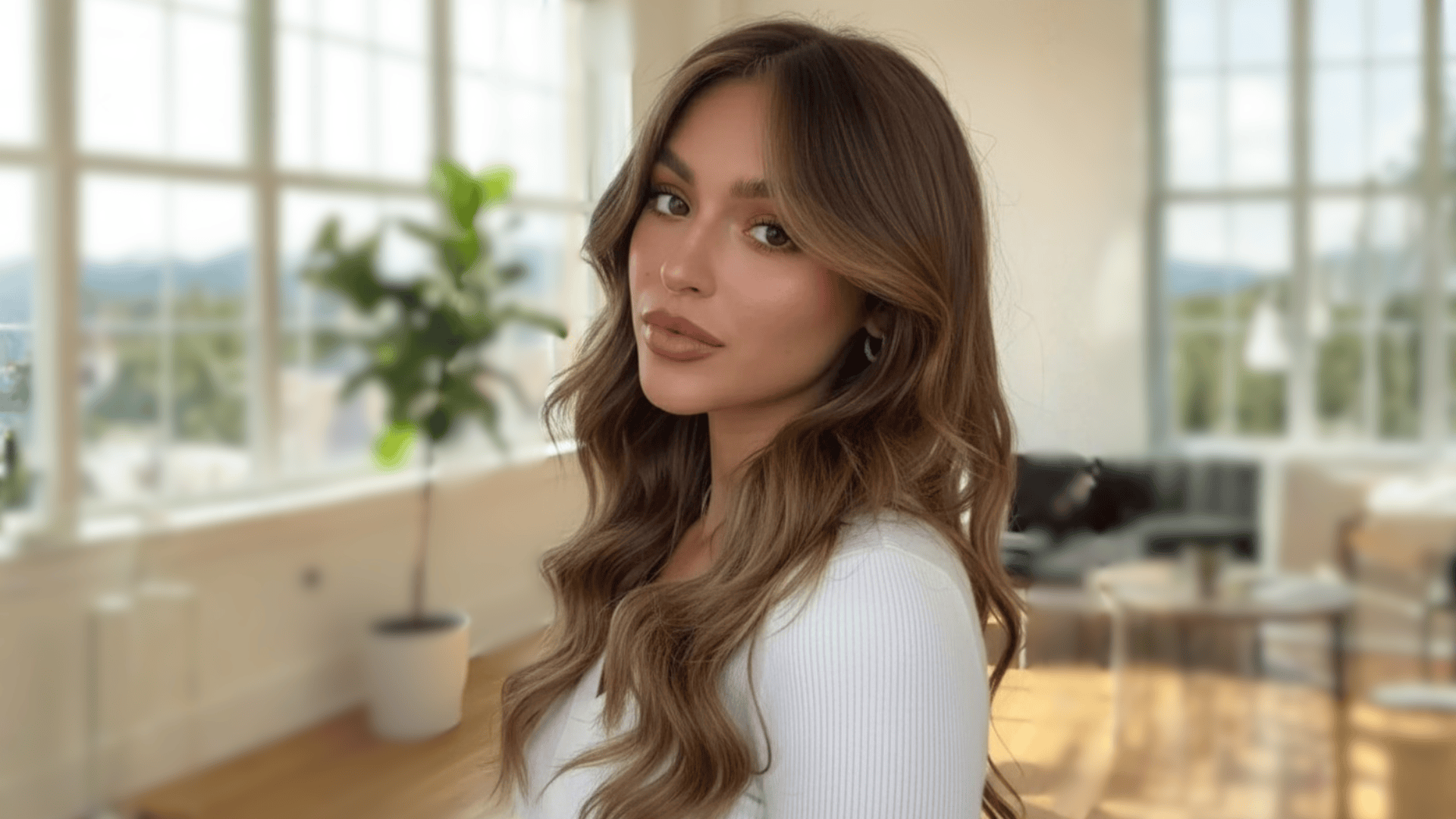 Curtain Bang Blowout