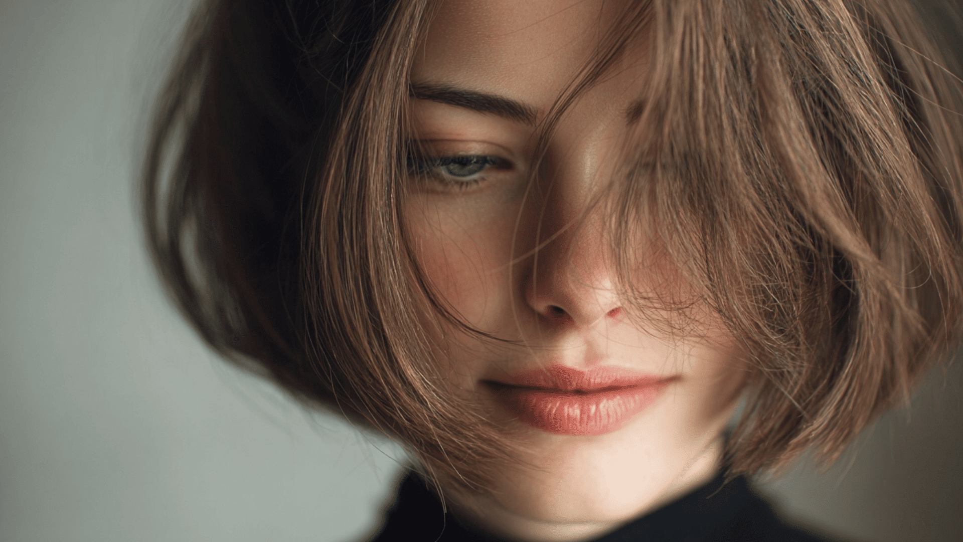 Feathered Bob with Soft Face Frame