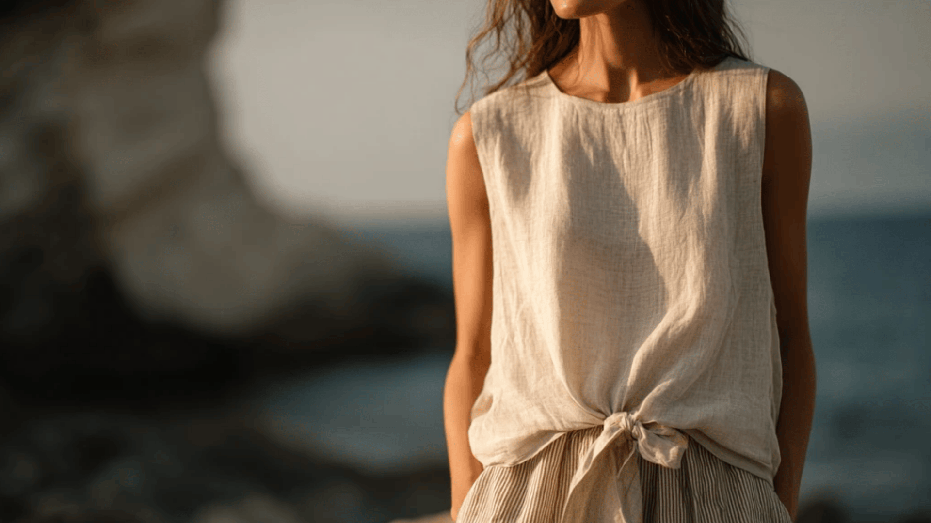 Lightweight Sleeveless Blouse