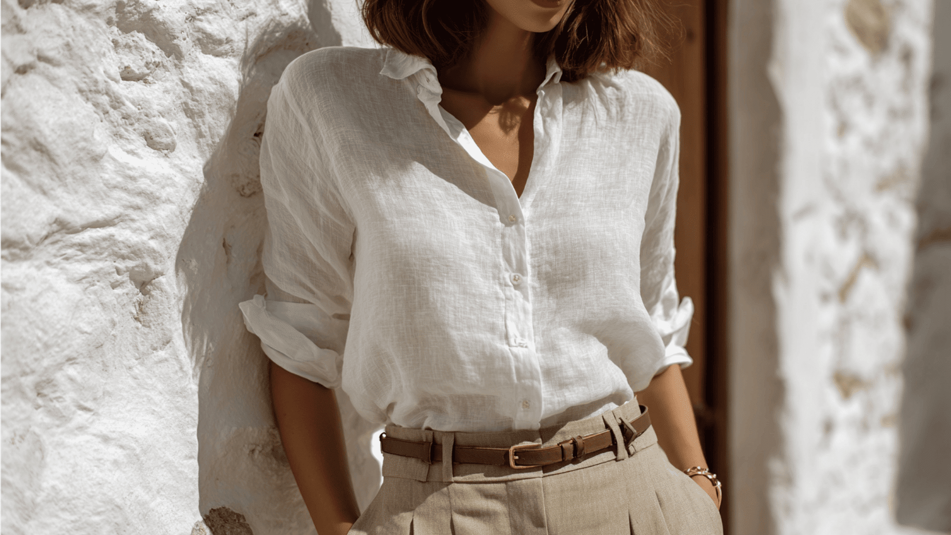 Linen Button-Down Shirt