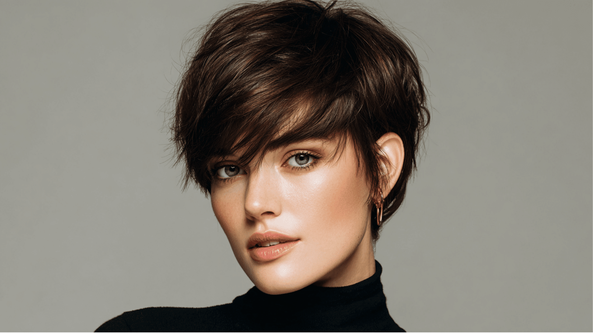 Long Pixie with Bangs