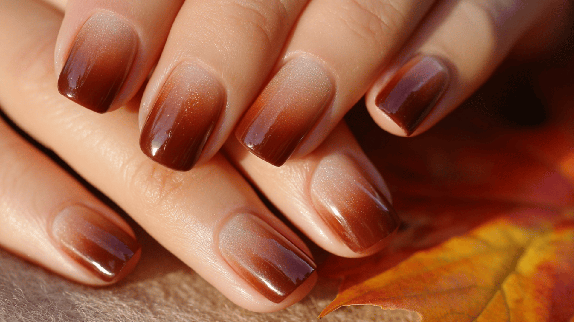 Maple Leaf Tones (Brown-Red Blend)