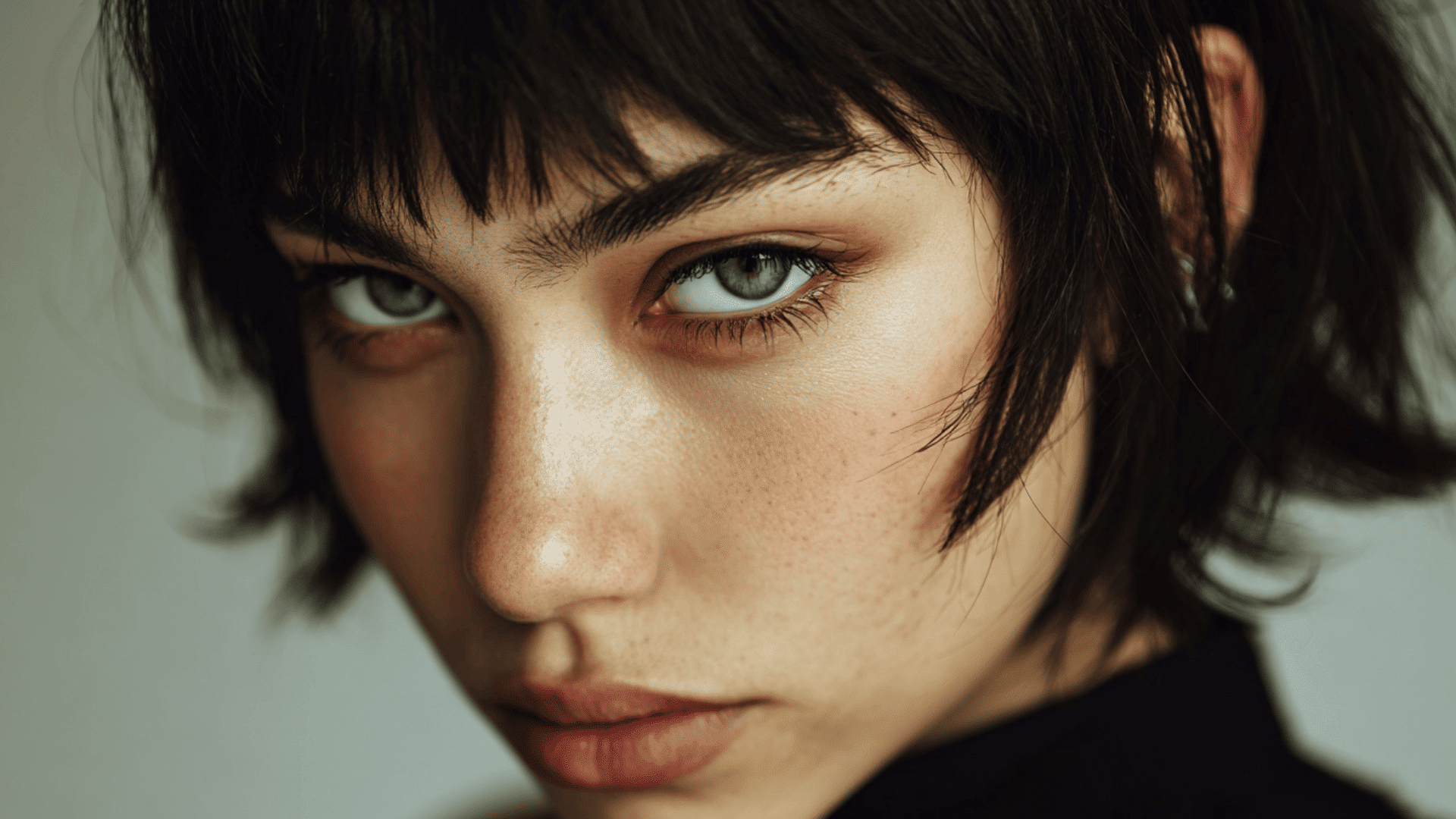 Micro Bangs with Face Frame Layers