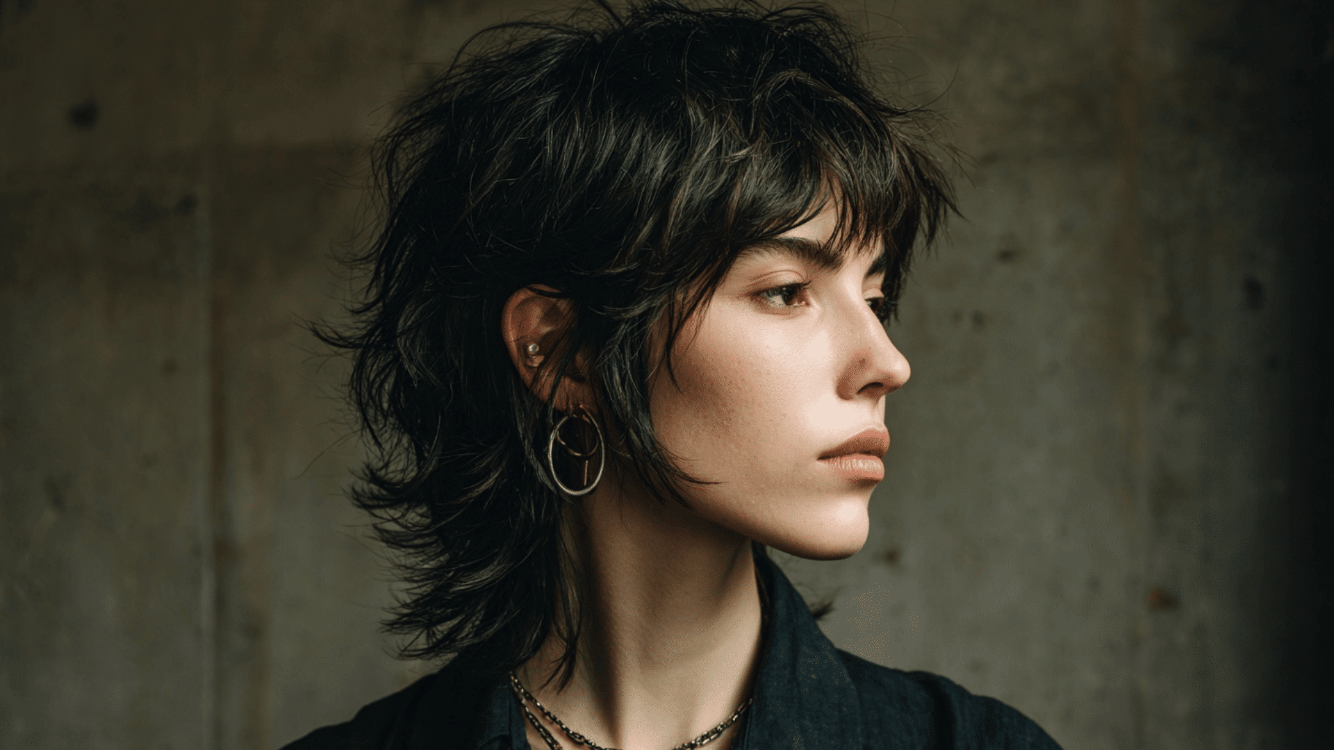 Modern Mullet Shag Hybrid with Face Frame