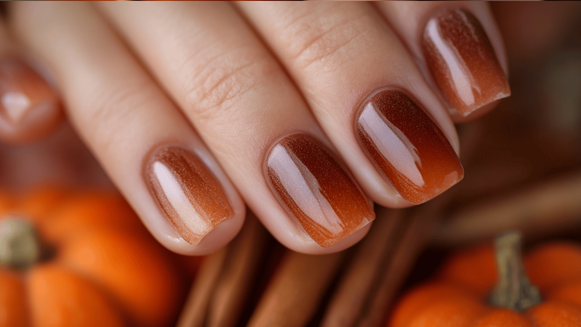 Pumpkin Spice Ombre