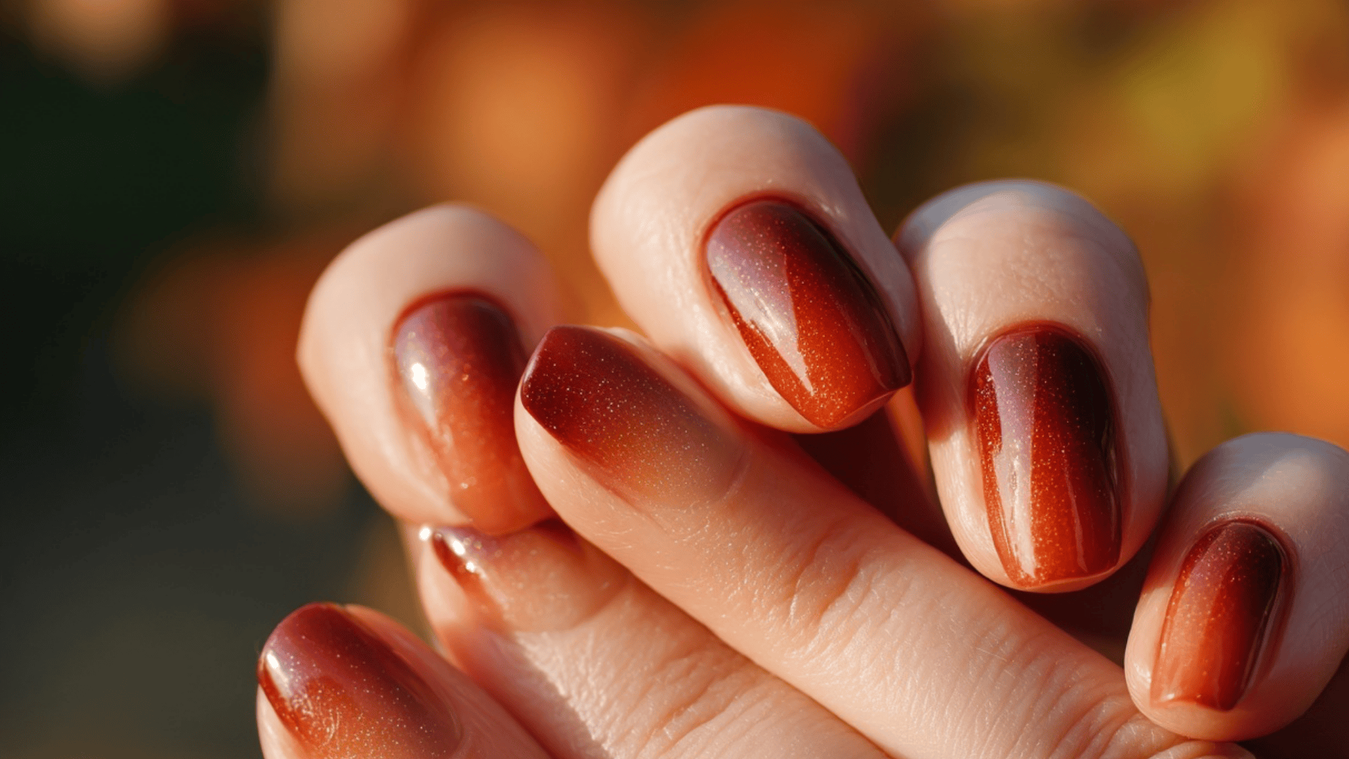 Rust Red to Amber Transition