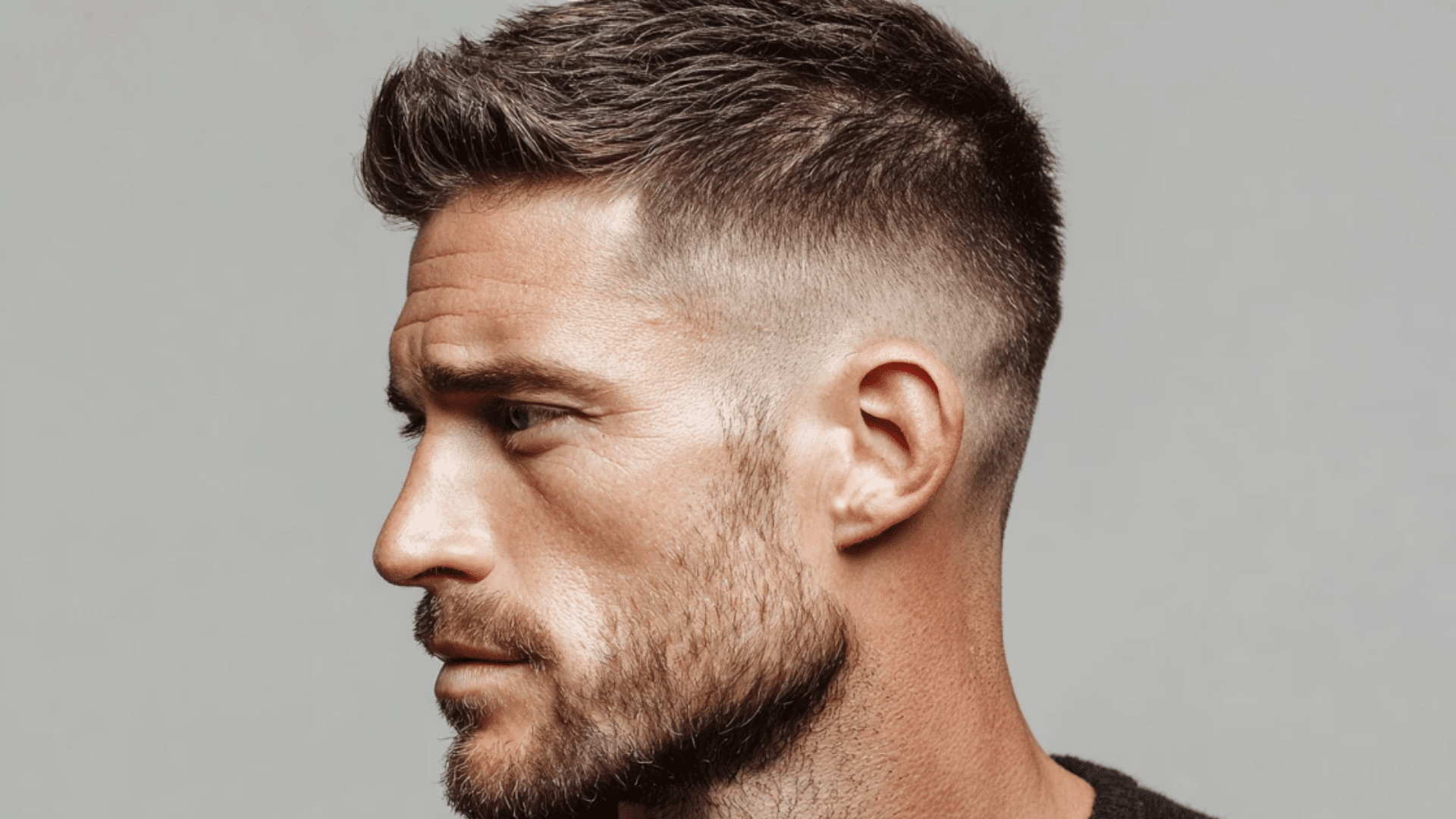 Side-Slicked Short Style