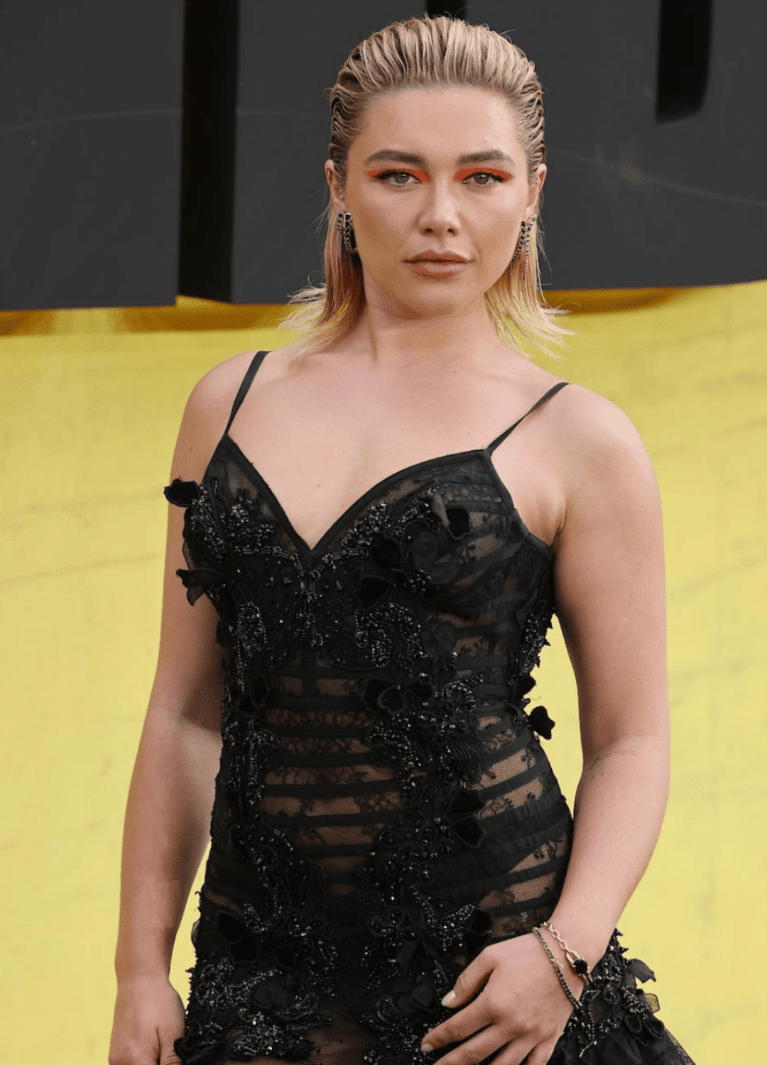 Thunderbolts Premiere Black Sheer Lace Look (April 2025)