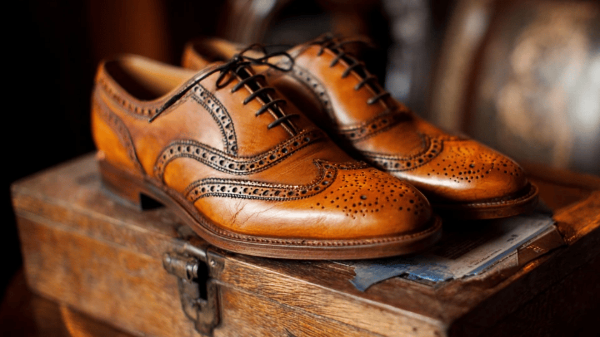 Wingtip shoes