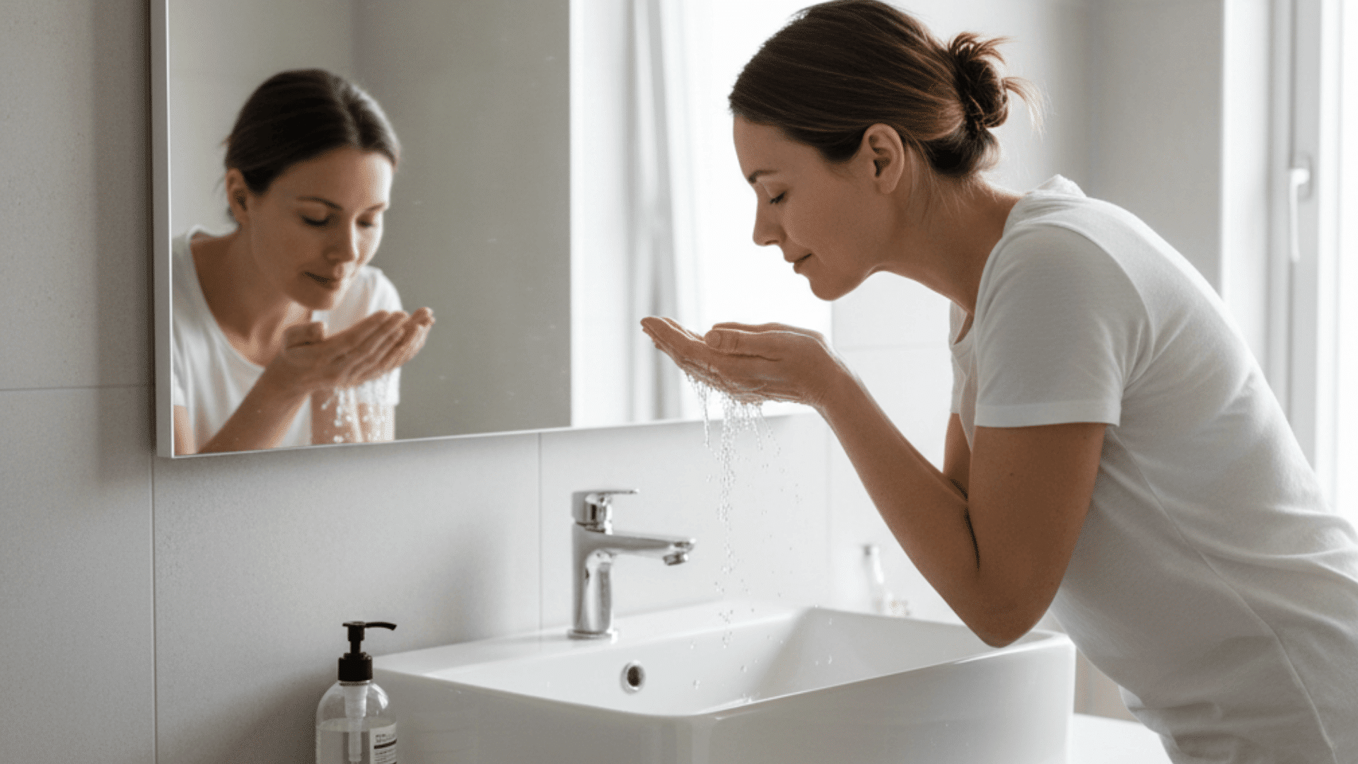 cold water face wash