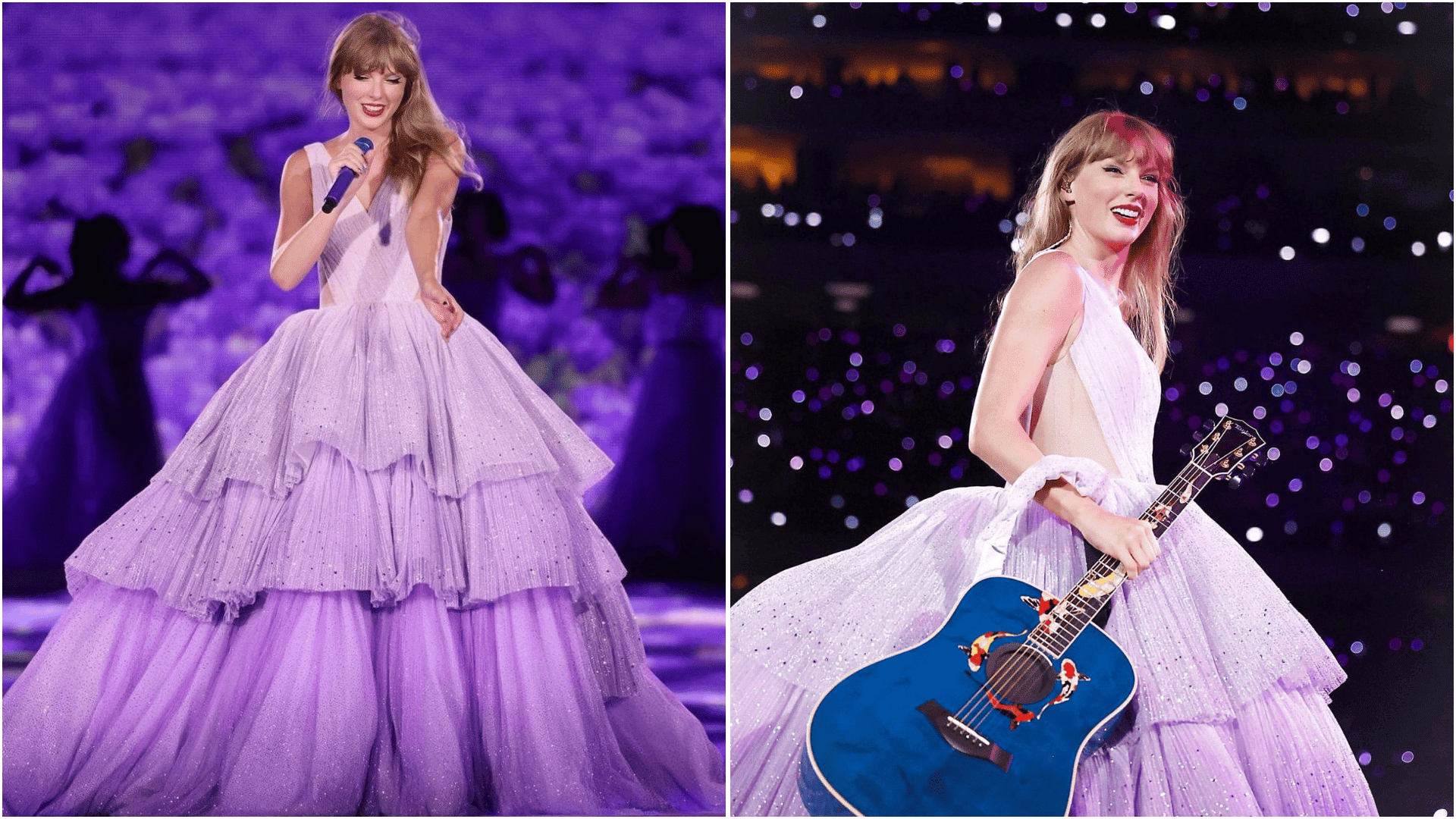 enchanted lavender ballgown