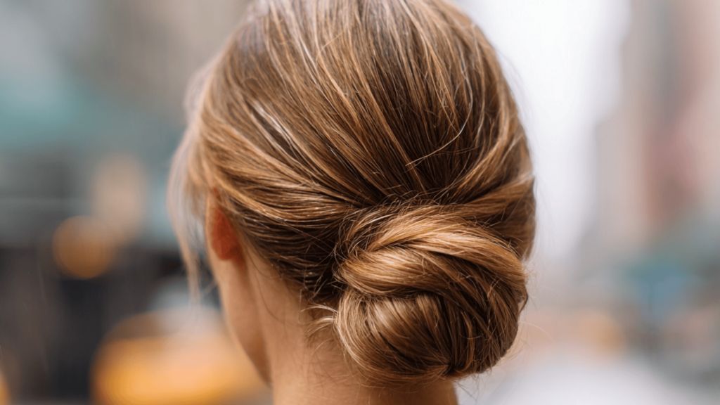 greasy hair hairstyle