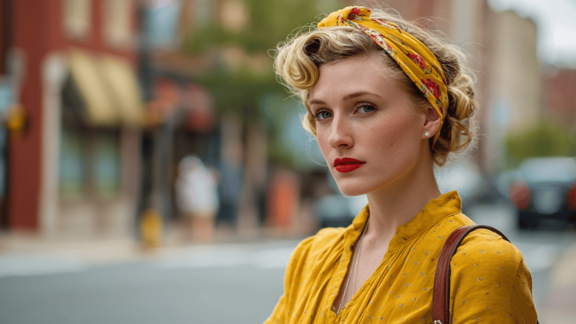 headback tucked ponytail