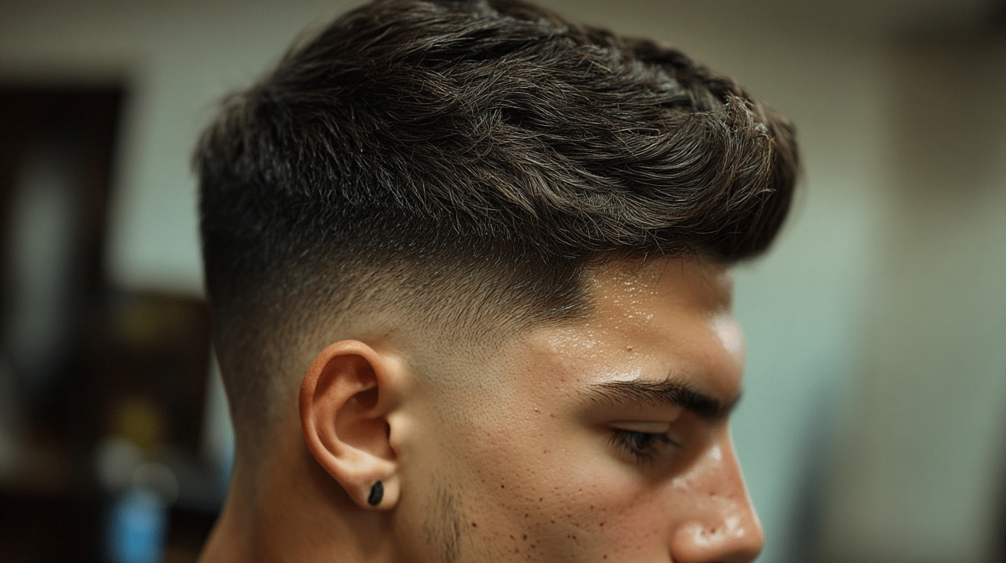 low fade hairstyle