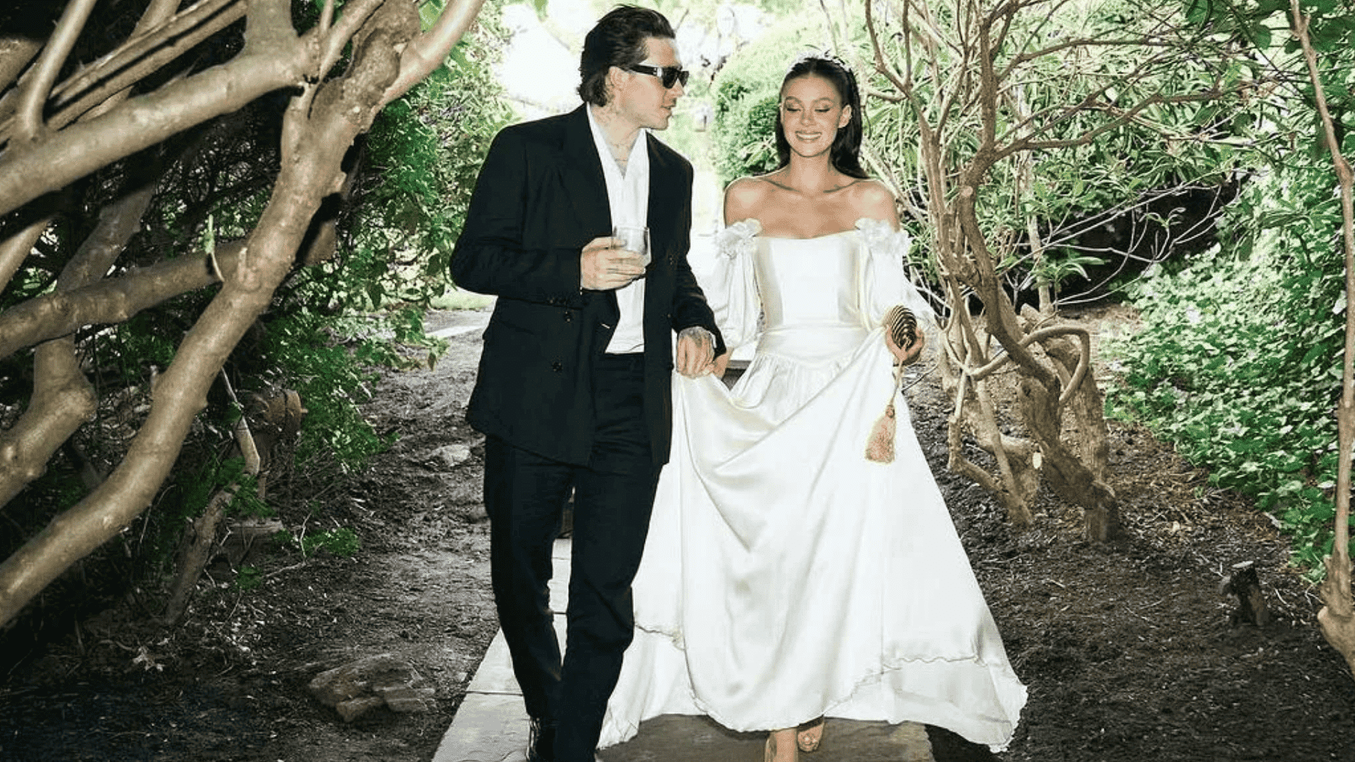 nicola peltzs wedding dress