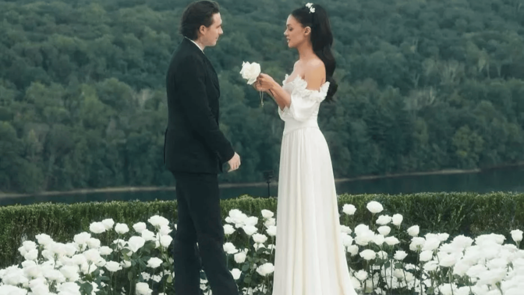 nicole vow renewal dress