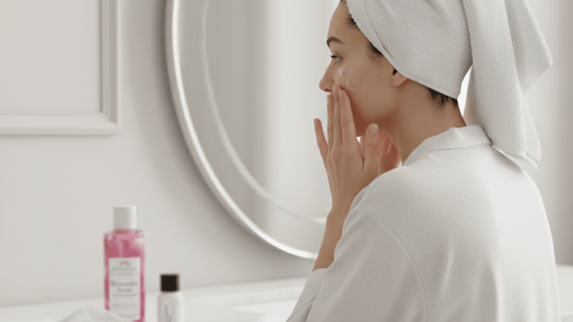 routine toner and serum