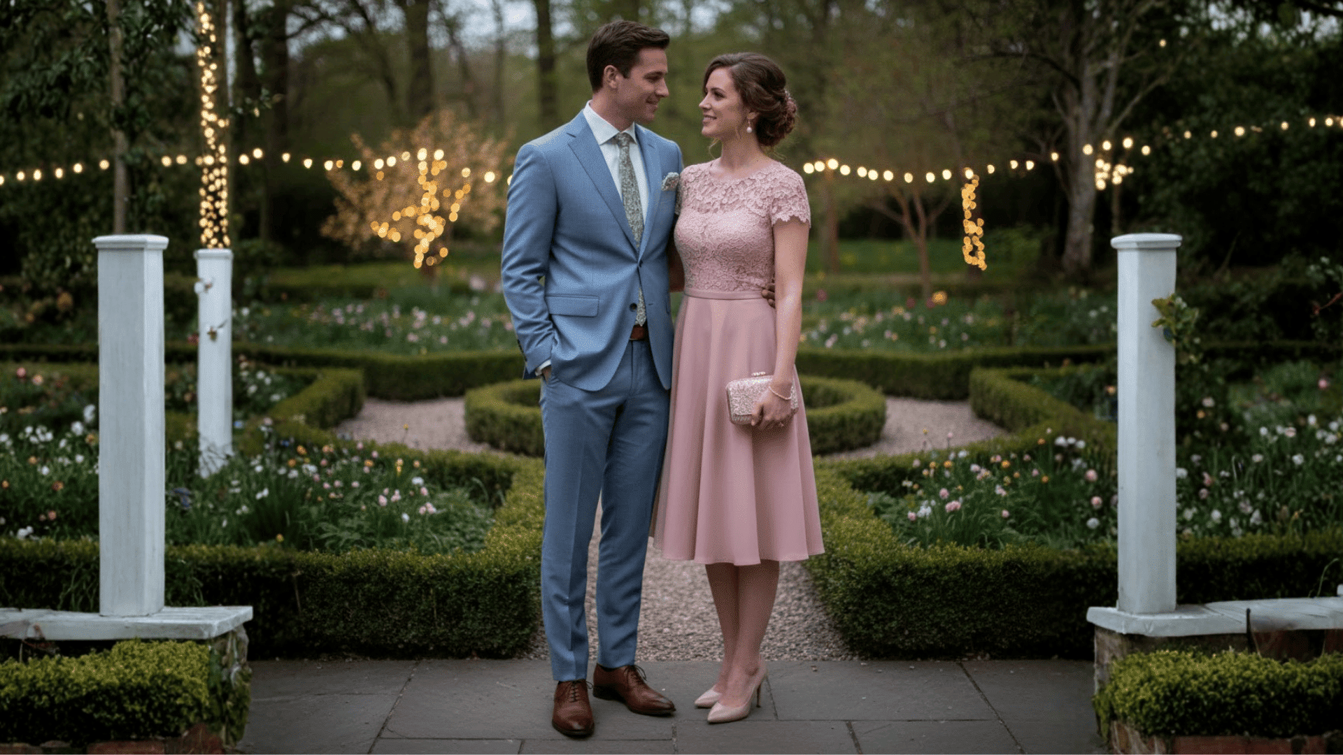 semi formal wedding attire