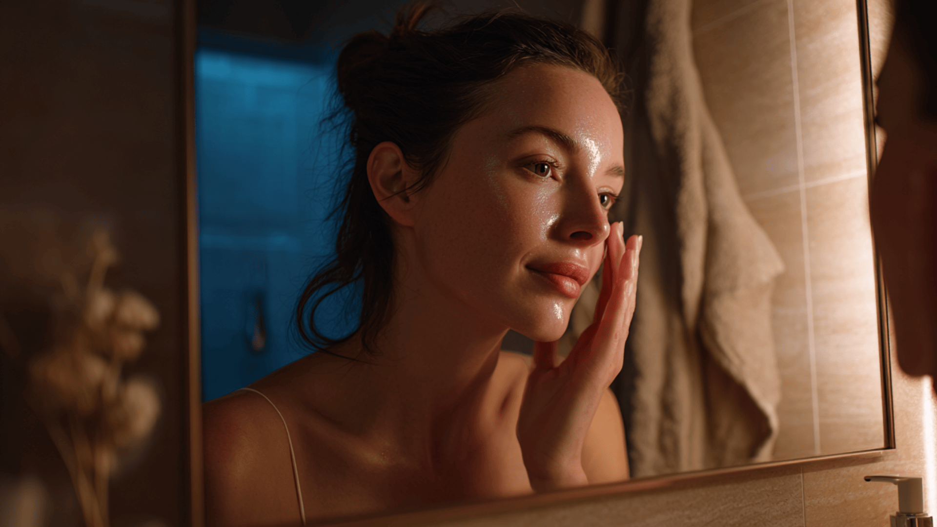 Simple Night Routine Using Retinol and Moisturizer