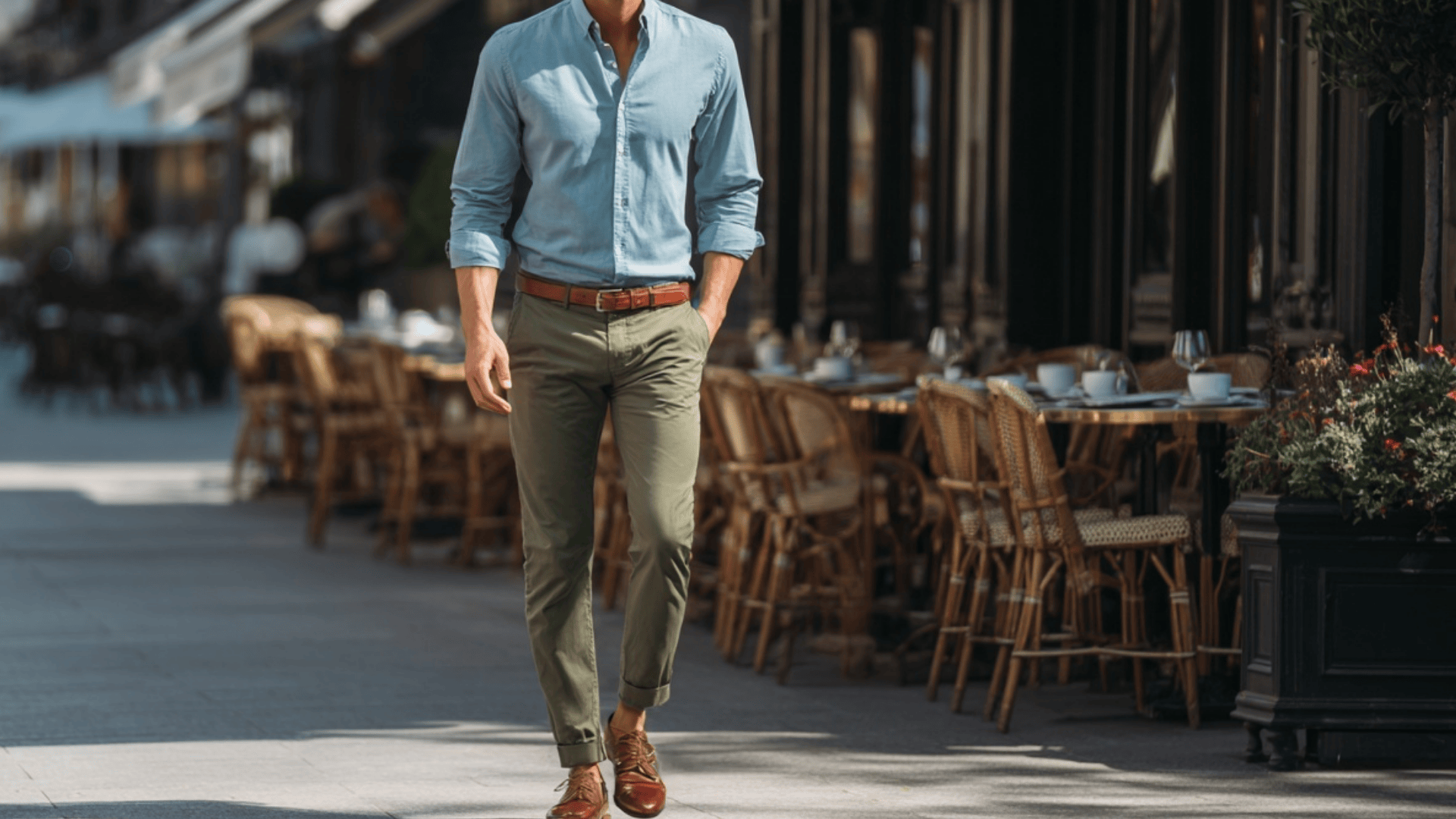 smart casual setting