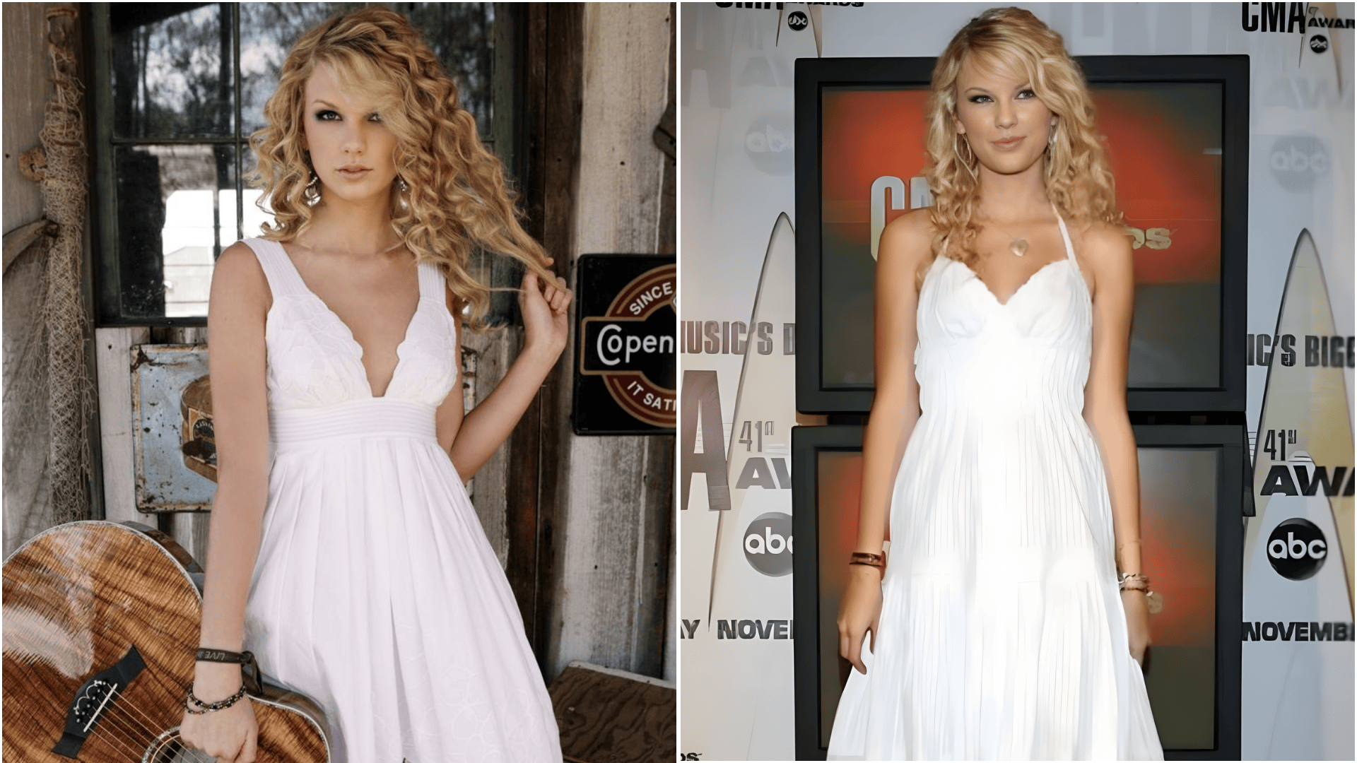 soft country chic white sundress outfit